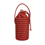 Tara Red with Dotted Gold Lines (horinzontal)