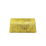 Maya Yellow & Gold Croc Distressed