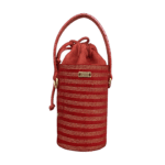 Tara Red with Dotted Gold Lines (horinzontal)
