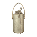 Tara Gold Crumpled Leather