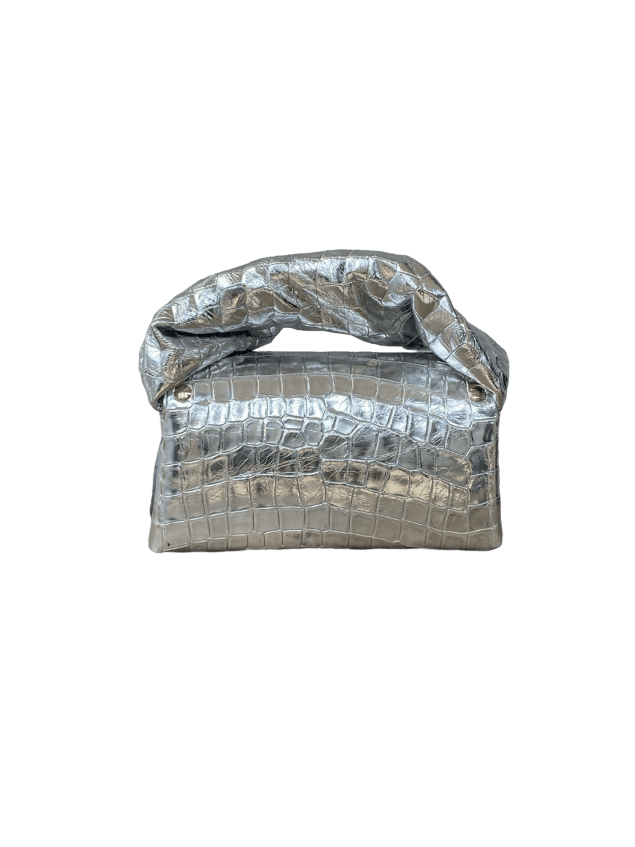 Seyi Silver Crocco Print