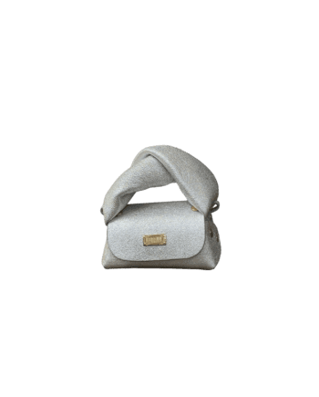 Lily Silver Metallic Flat Grain Leather