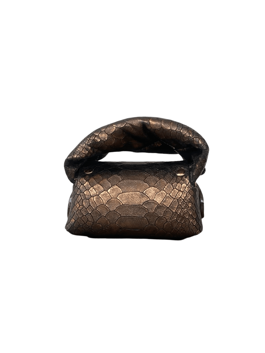 Lily Brown Snake Print