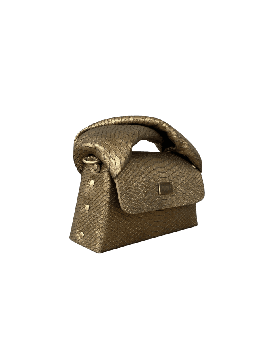 Moby Bronze Snake Print