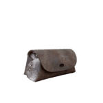 Maya Distressed Brown & Silver Nappa