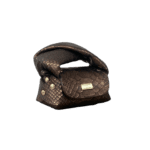 Lily Brown Snake Print