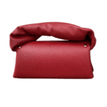 Seyi Red Stingray Print Leather