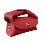 Seyi Red Stingray Print Leather