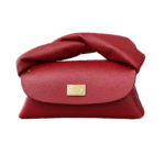 Seyi Red Stingray Print Leather