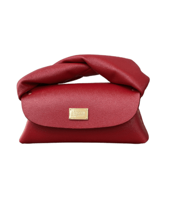 Seyi Red Stingray Print Leather