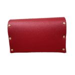 Jare Red Stingray Print Leather