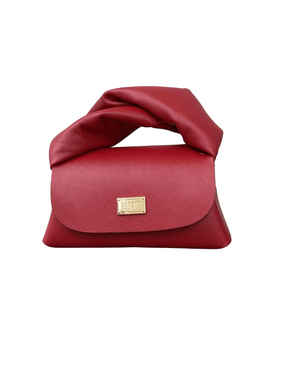 Nury XO (New Size) Red Stingray Print Leather