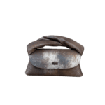 Seyi Distressed Brown & Silver Nappa