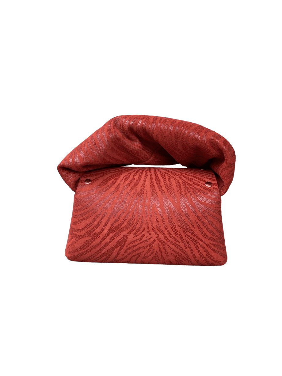 Nury XO (New Size) Red Zebra Print