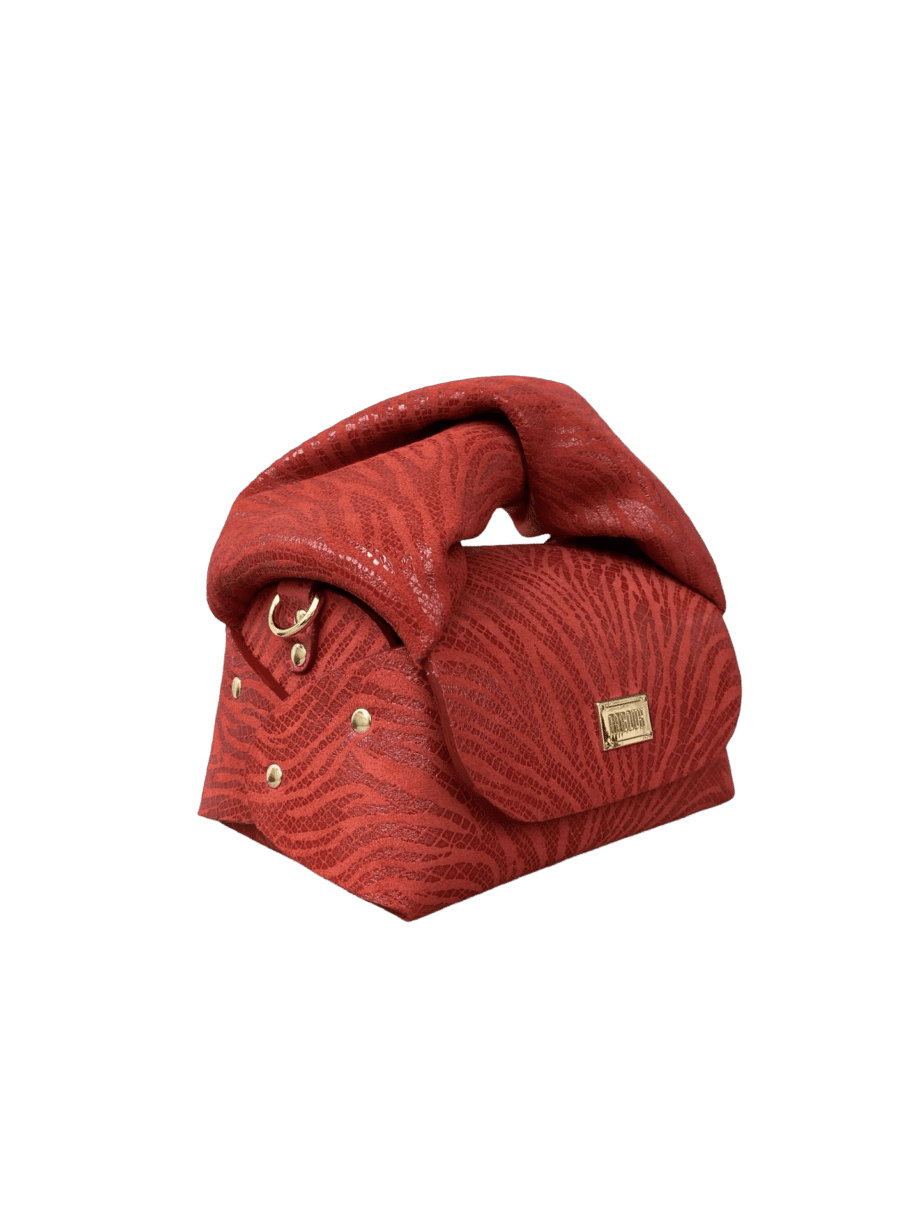 Nury XO (New Size) Red Zebra Print
