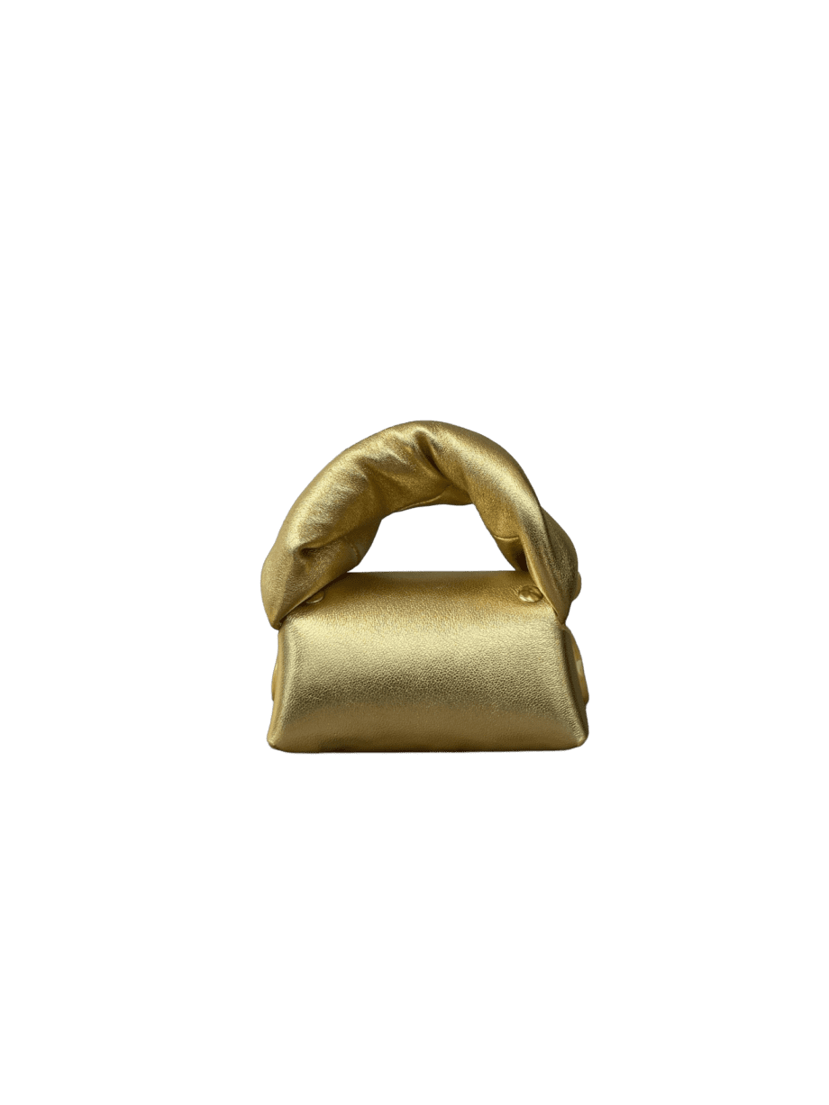 Lily Gold Metallic Smooth Grain Leather