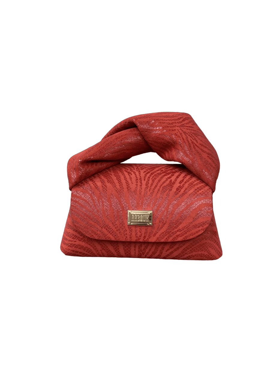 Nury XO (New Size) Red Zebra Print