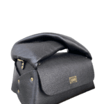Nyla Black Pebble Grain