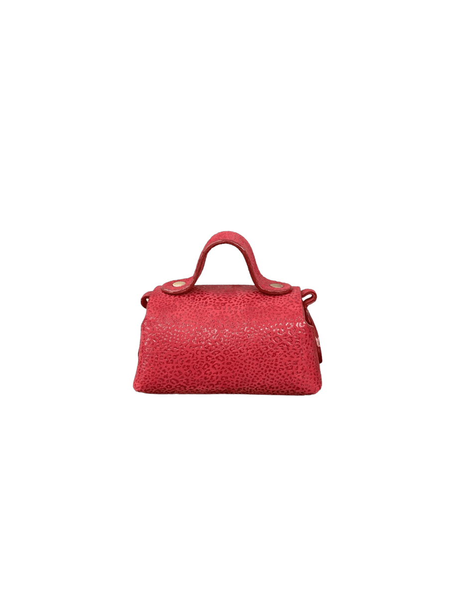 Kach Red Mini Cheetah Print