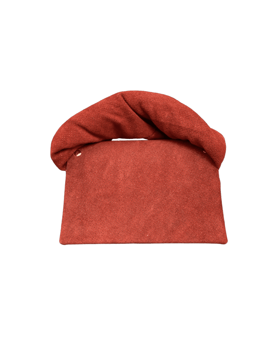 Moby Red Mini Dot On Suede