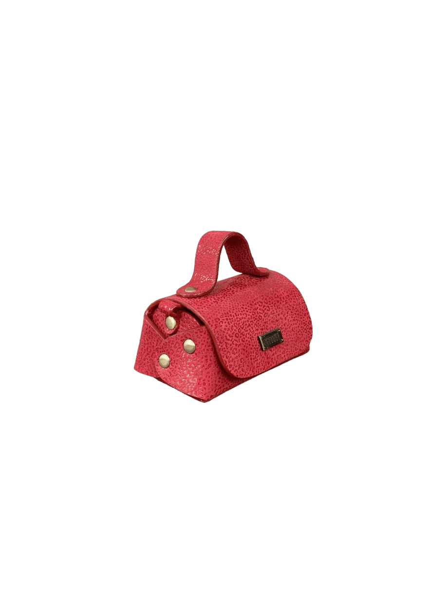 Kach Red Mini Cheetah Print