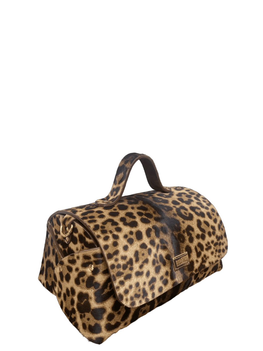 Mila Brown & Cream Cheetah Pony