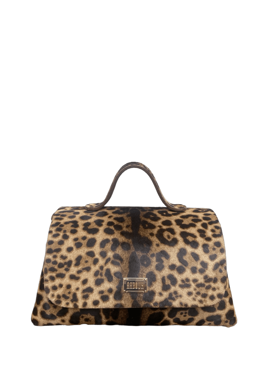 Mila Brown & Cream Cheetah Pony