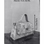 Lina Vintage Map Print Leather