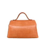 Mira XO Orange Crocco Print