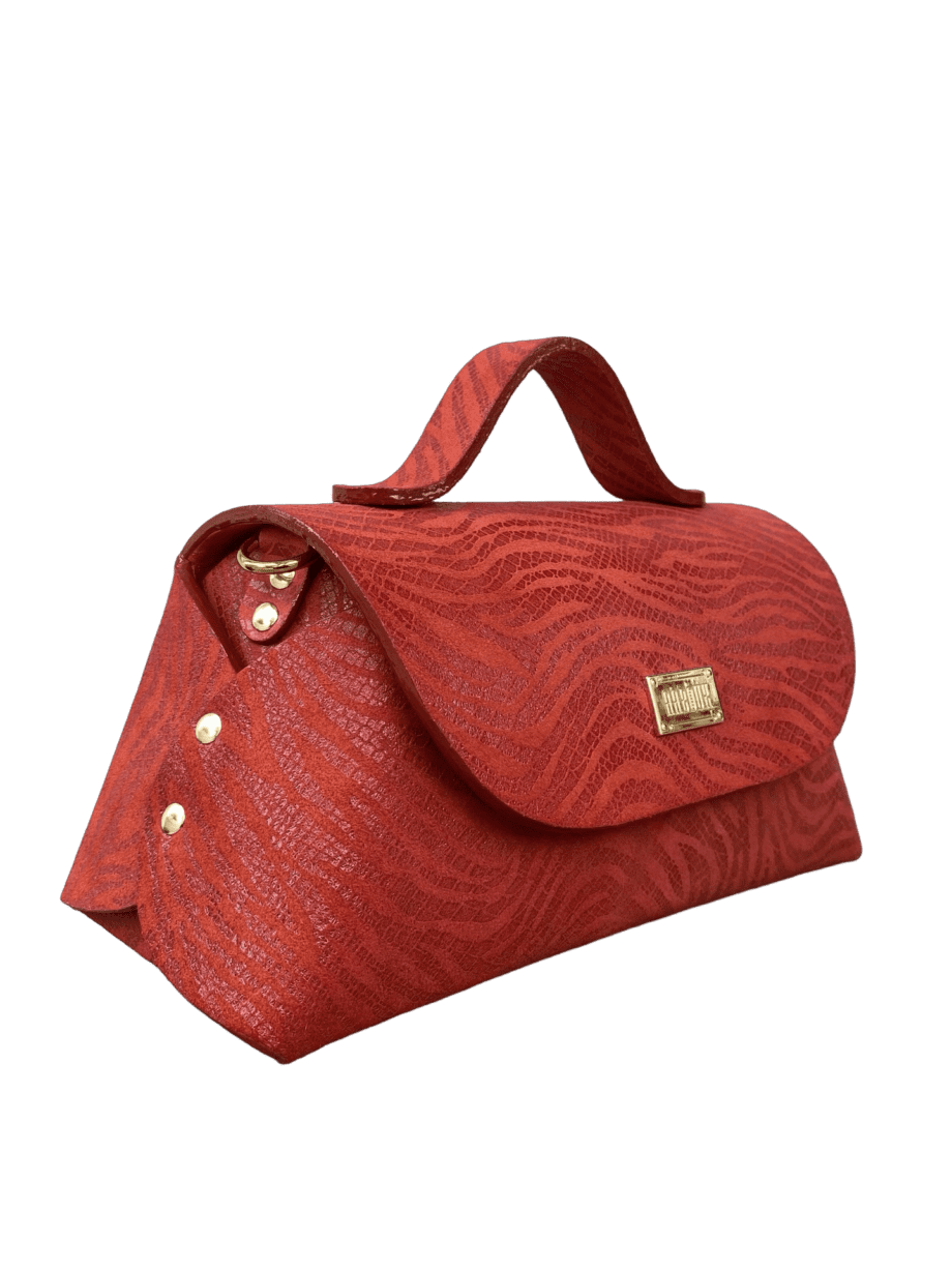 Tali Red Zebra Print