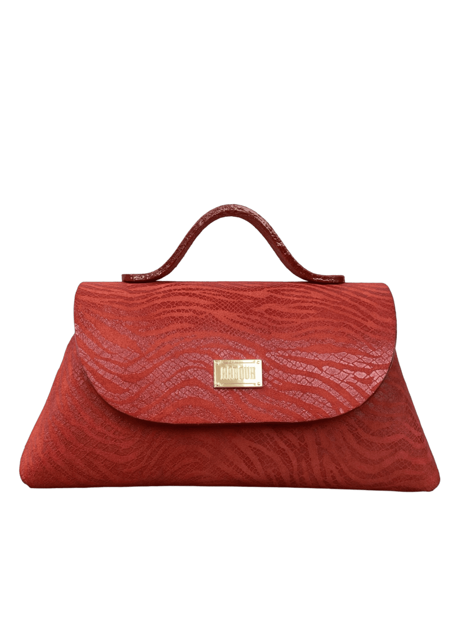 Tali Red Zebra Print