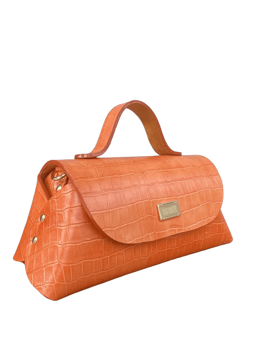 Tali Orange Crocco Print