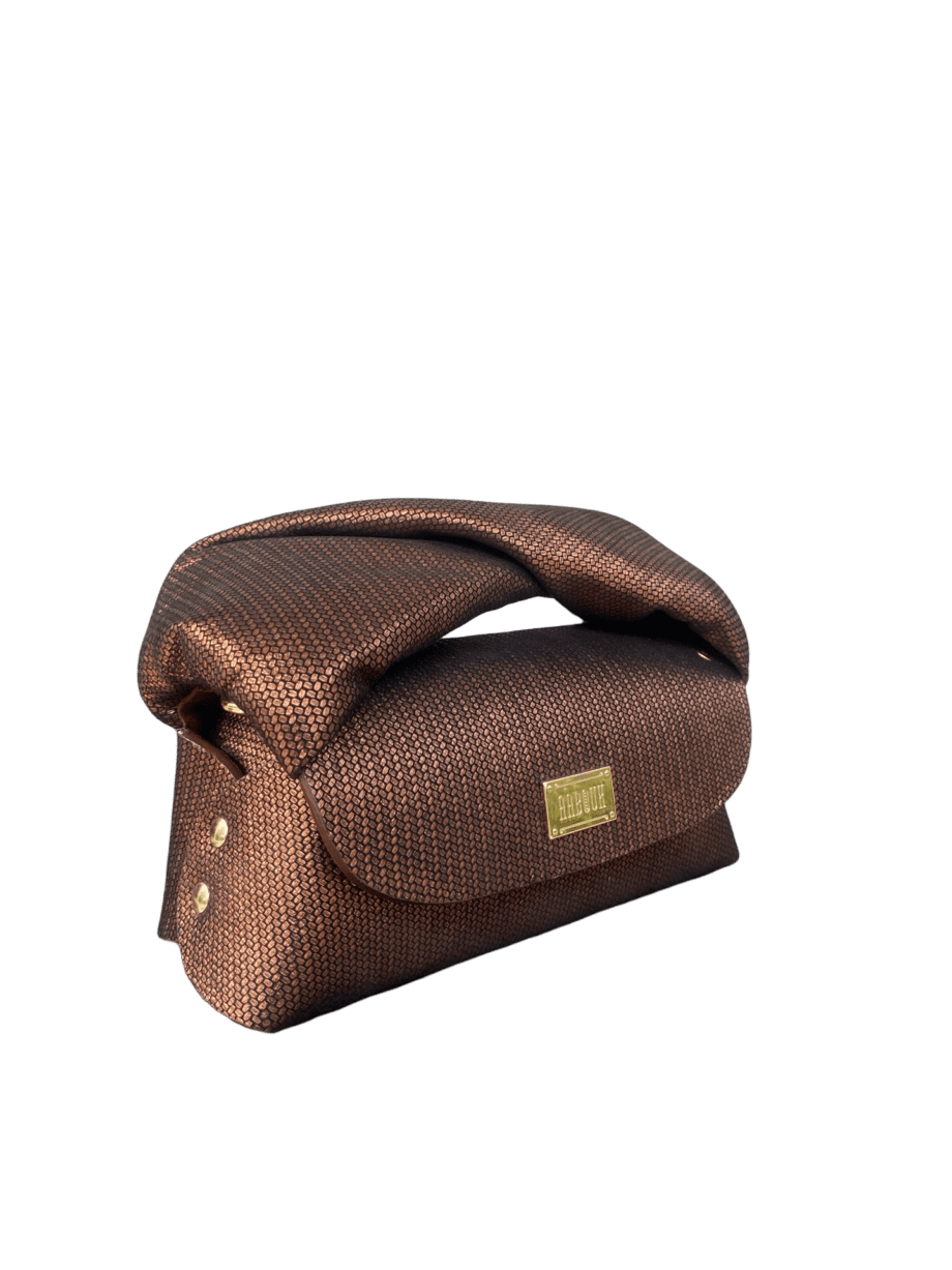 Seyi Bronzey Wine Mini Woven Print