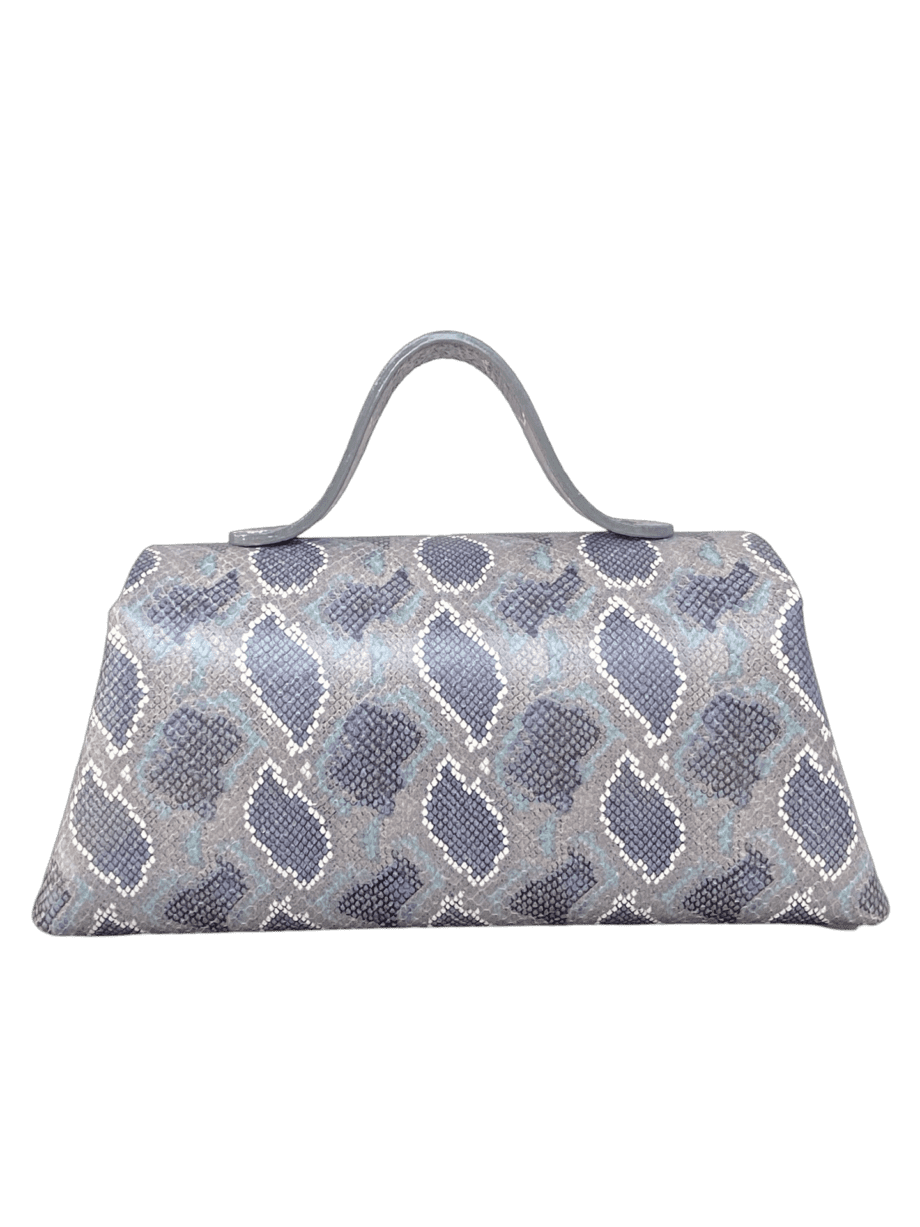 Tali Denim & Grey Python Print