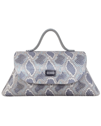 Tali Denim & Grey Python Print