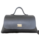 Mila Black Pebble Grain