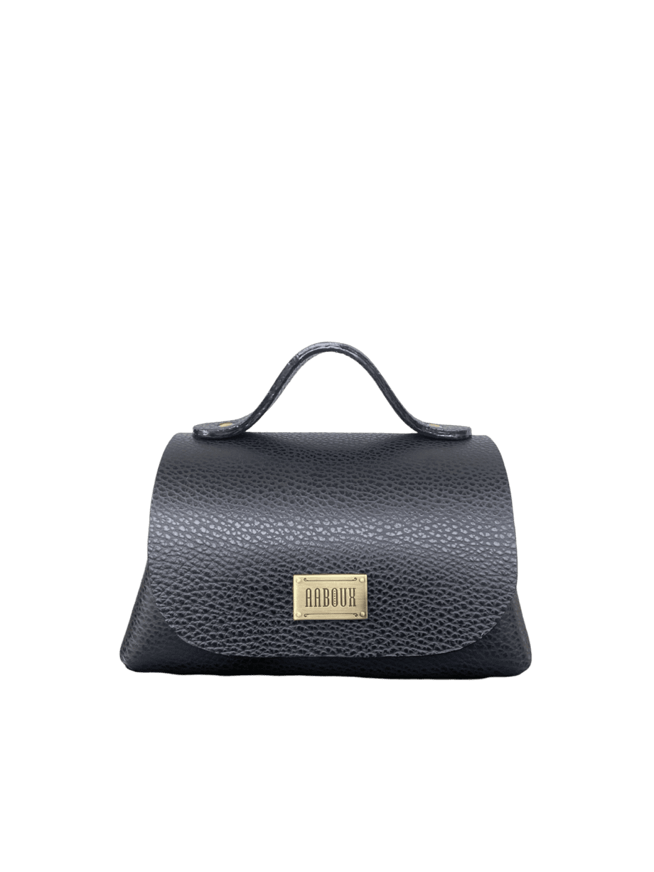 Mira Black Pebble Grain