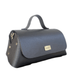 Mila Black Pebble Grain