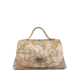 Mira XO Vintage Map Print Leather