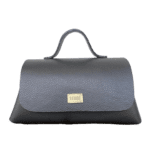 Mila Black Pebble Grain