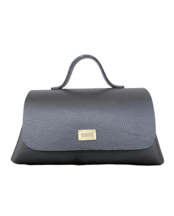 Mila Black Pebble Grain