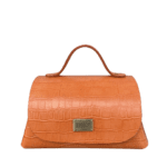 Mira XO Orange Crocco Print