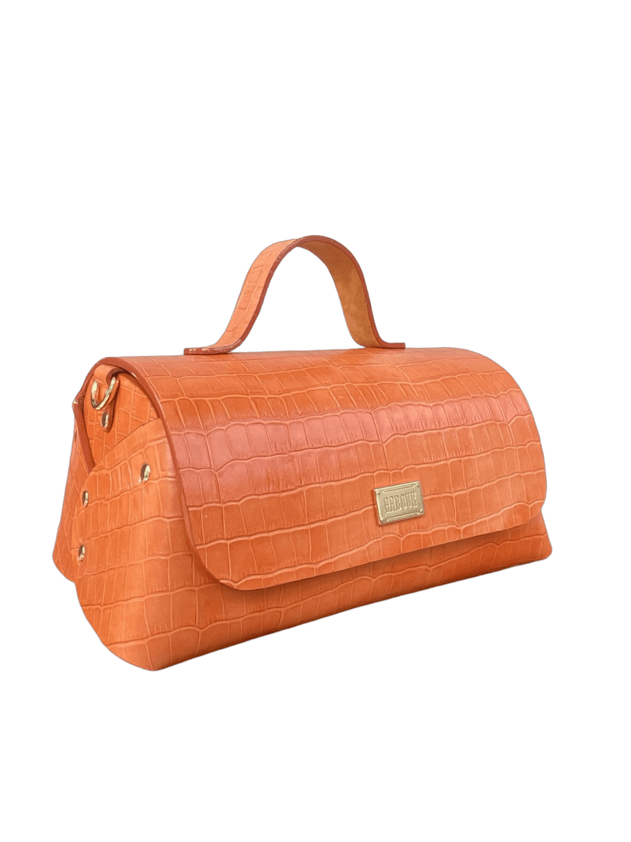 Mila Orange Crocco Print