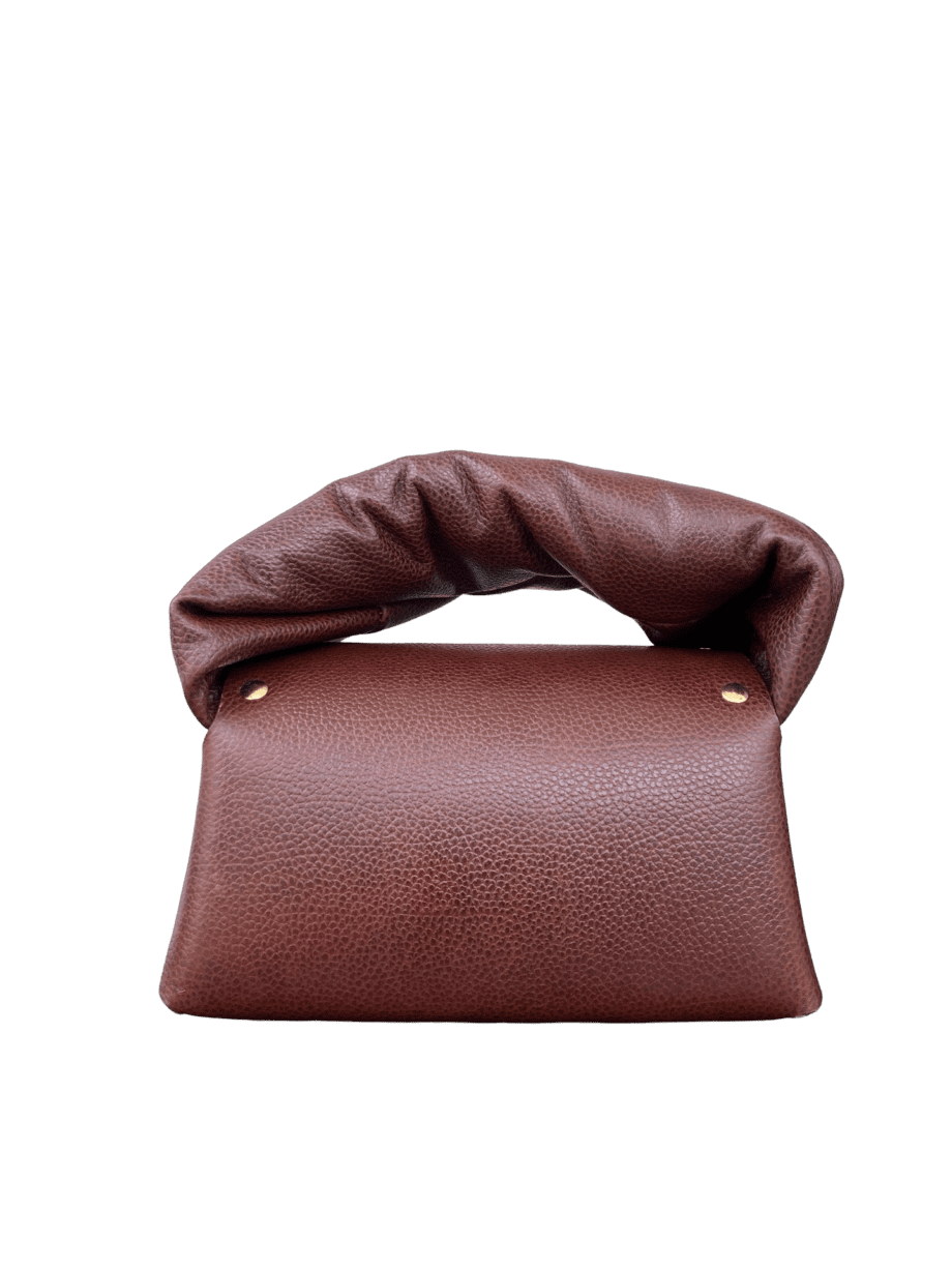 Nury XO Chocolate Brown Pebble Grain