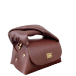 Nury XO Chocolate Brown Pebble Grain