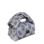 Nury Denim & Grey Python Print