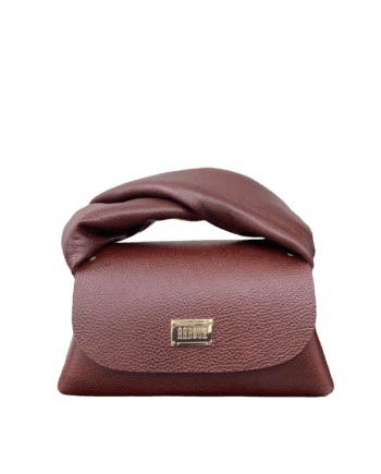 Nury XO Chocolate Brown Pebble Grain