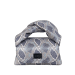 Nury Denim & Grey Python Print