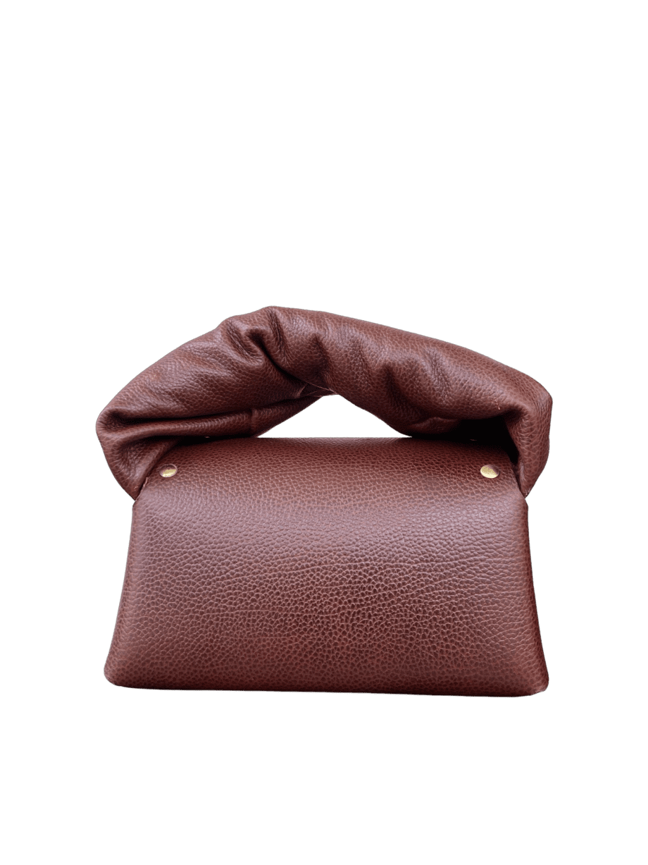 Nury XO Chocolate Brown Pebble Grain