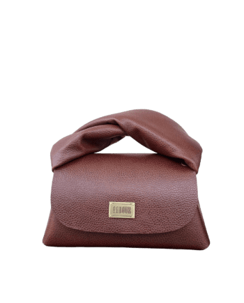 Nury XO Chocolate Brown Pebble Grain